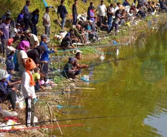 Fishing Contest Brings Assam–Meghalaya Communities Together at Disputed Hahim Border
