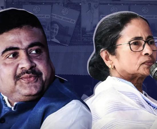 শুভেন্দু অধিকারী মমতার বিরুদ্ধে ১০০ কোটি টাকার মানহানির মামলা