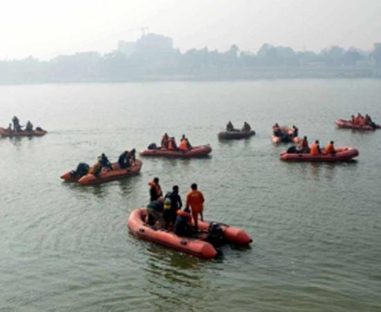 NDRF Joins Search Operations to Trace Six Missing After Boat Capsizes in Assam