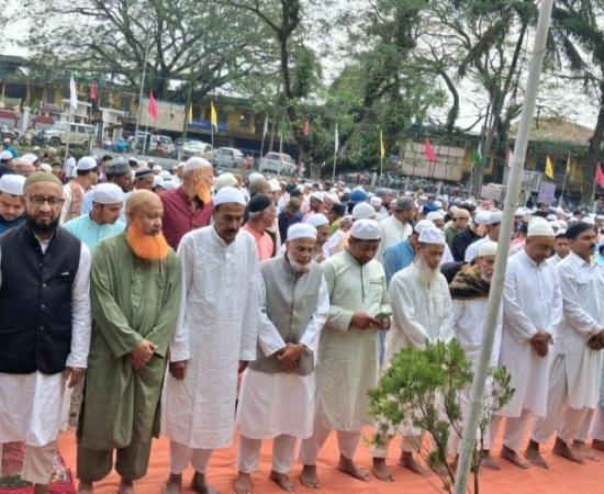 Eid-ul-Fitr Celebrated with Religious Fervour in Nazira and Gelaki