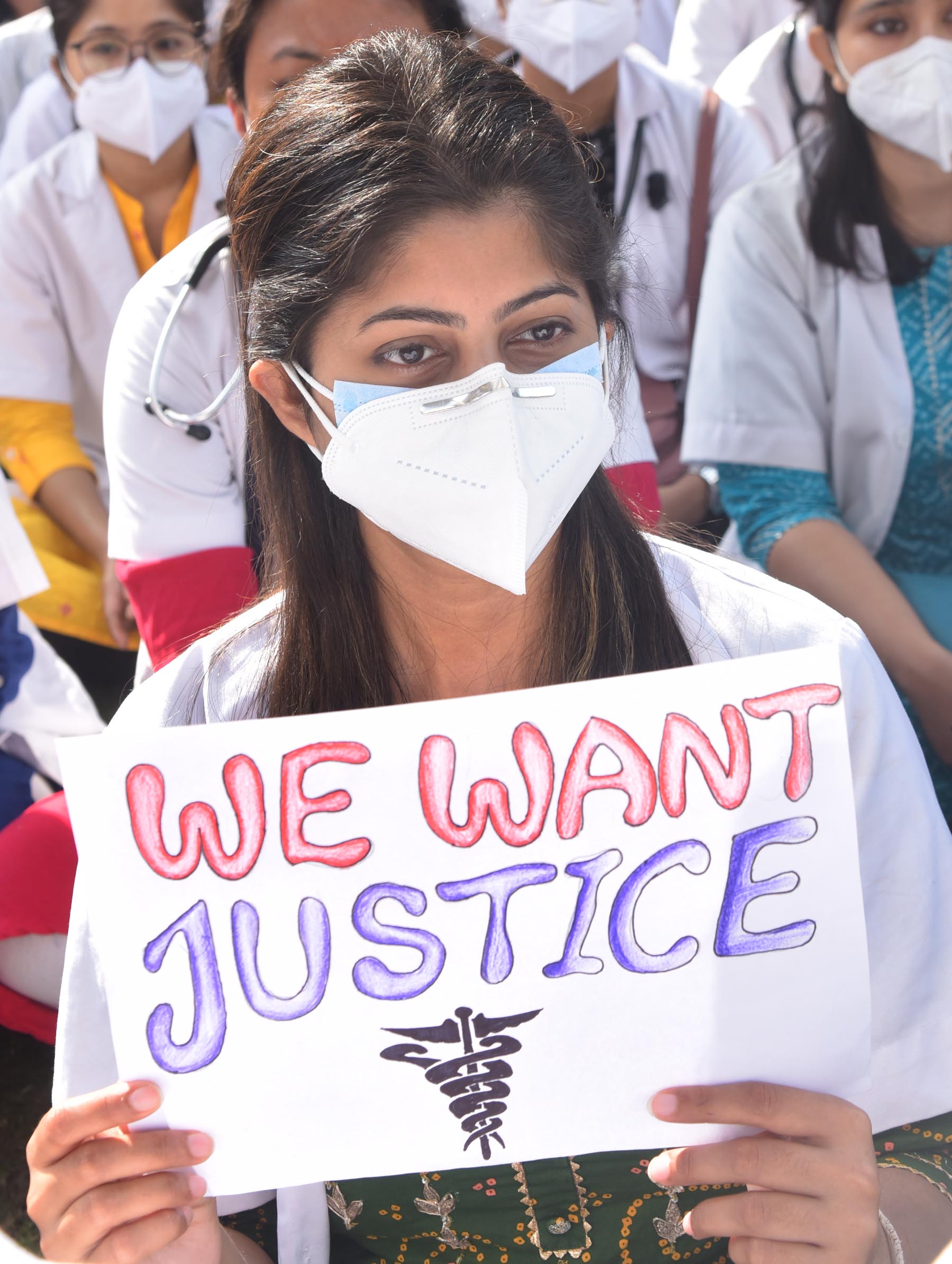 Doctors protest