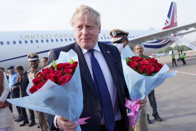 Boris Johnson India visit