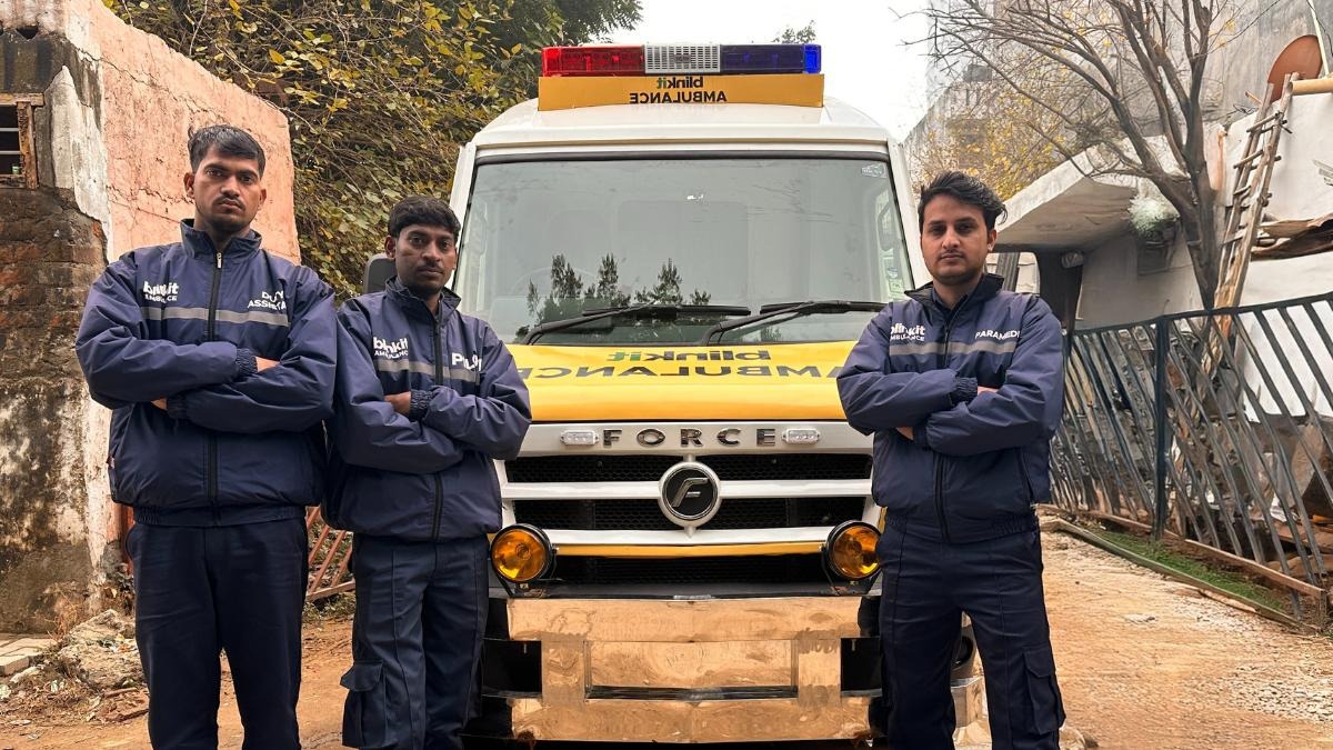 Blinkit Ambulance 