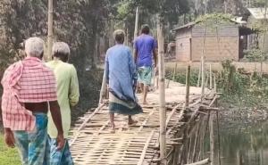Bamboo Bridge Remains Key Poll Issue in Lahorighat After 47 Years