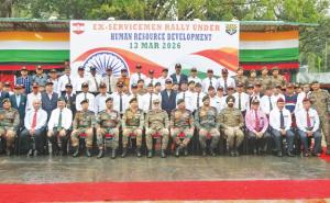 Assam Rifles Holds Mega Ex-Servicemen Rally in Silchar to Honour Veterans