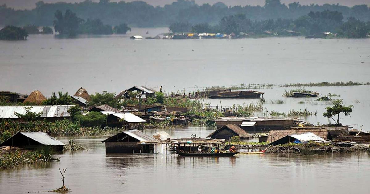 ৰাজ্যৰ ২০ খন জিলা বানৰ কৱলত