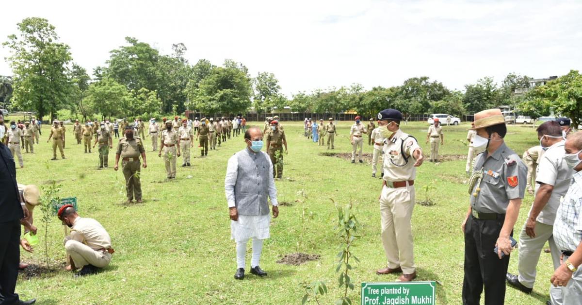 বাক্সাৰ  মুছলপুৰত ৰাজ্যপাল জগদীশ মুখী