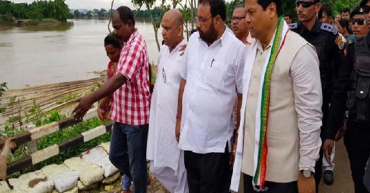 বান পৰিস্থিতিৰ বুজ ললে মুখ্যমন্ত্ৰীয়ে