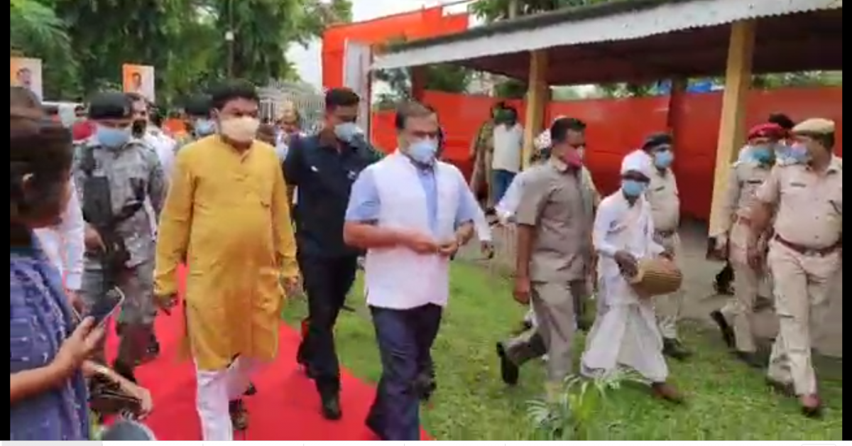 /91 কোটি টকাৰ  ৫টাকৈ প্ৰকল্পৰ কামৰ শুভাৰম্ভ