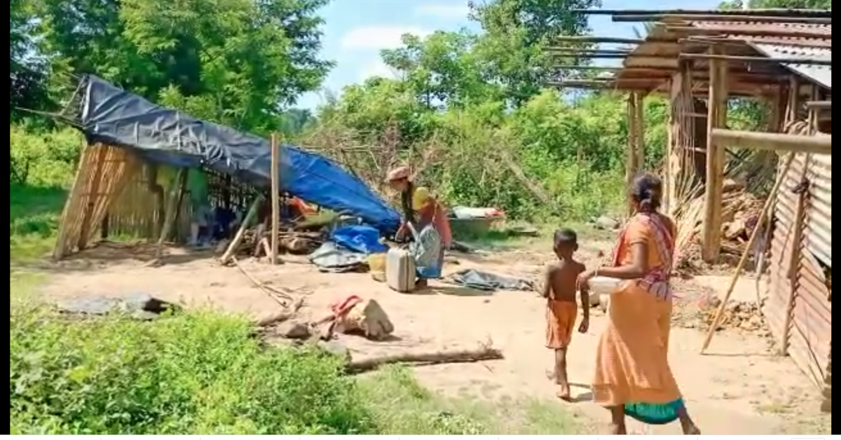 তামুলপুৰৰ ভাৰত ভূটান সীমান্তৰ শ্মশান ঘাটত বনৰীয়া হাতীৰ উপদ্ৰপ