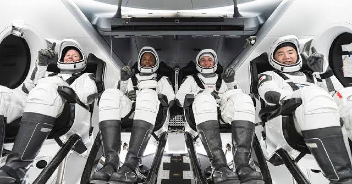 চাৰি মহাকাশচাৰীক লৈ আই এছ এছলৈ উৰা মাৰিলে মহাকাশযান 