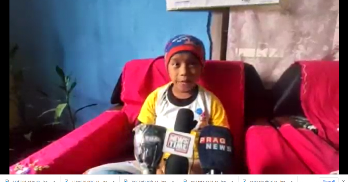 অসম বুক অফ ৰেকৰ্ডছত তৃতীয় শ্ৰেণীত অধ্যয়নত প্ৰাংশু চেতিয়া