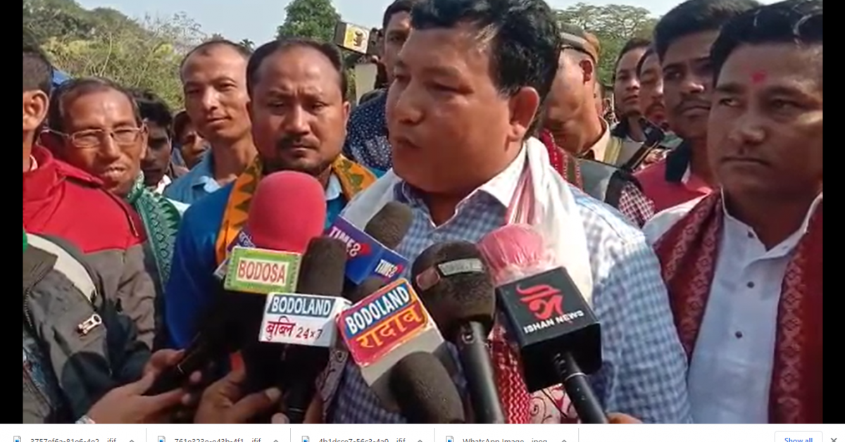 বি টি চিত এতিয়া আৰু হাগ্ৰামাৰ দাদাগিৰী নচলে- প্ৰমোদ বড়ো