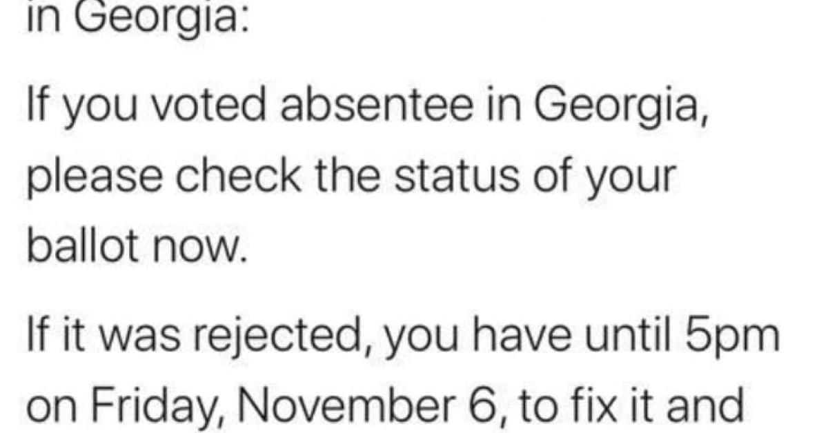 হিলাৰী ক্লিন্টনে জৰ্জিয়া প্ৰদেশৰ ভোটাৰলৈ টুইট যোগে জনাইছে বিশেষ আহ্বান 