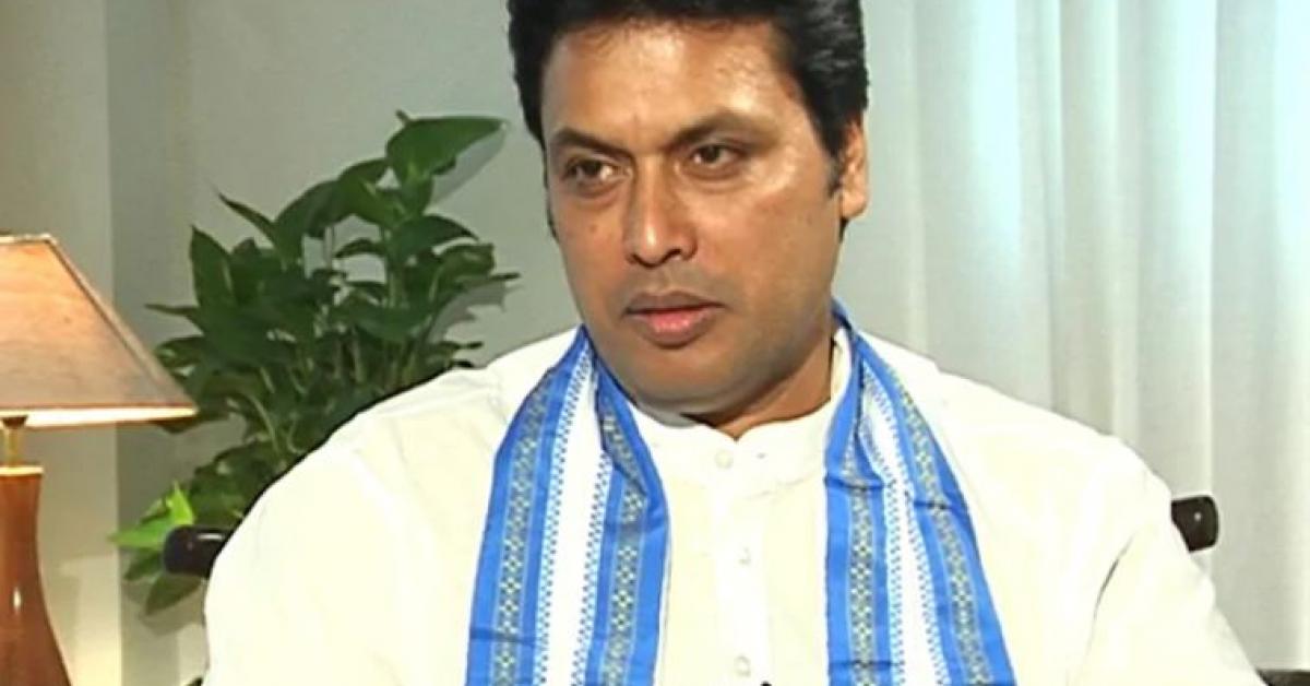 ত্ৰিপুৰাৰ মুখ্যমন্ত্ৰী বিপ্লৱৰ বিৰুদ্ধে ধৰ্ণা দলীয় নেতা-বিধায়কৰ