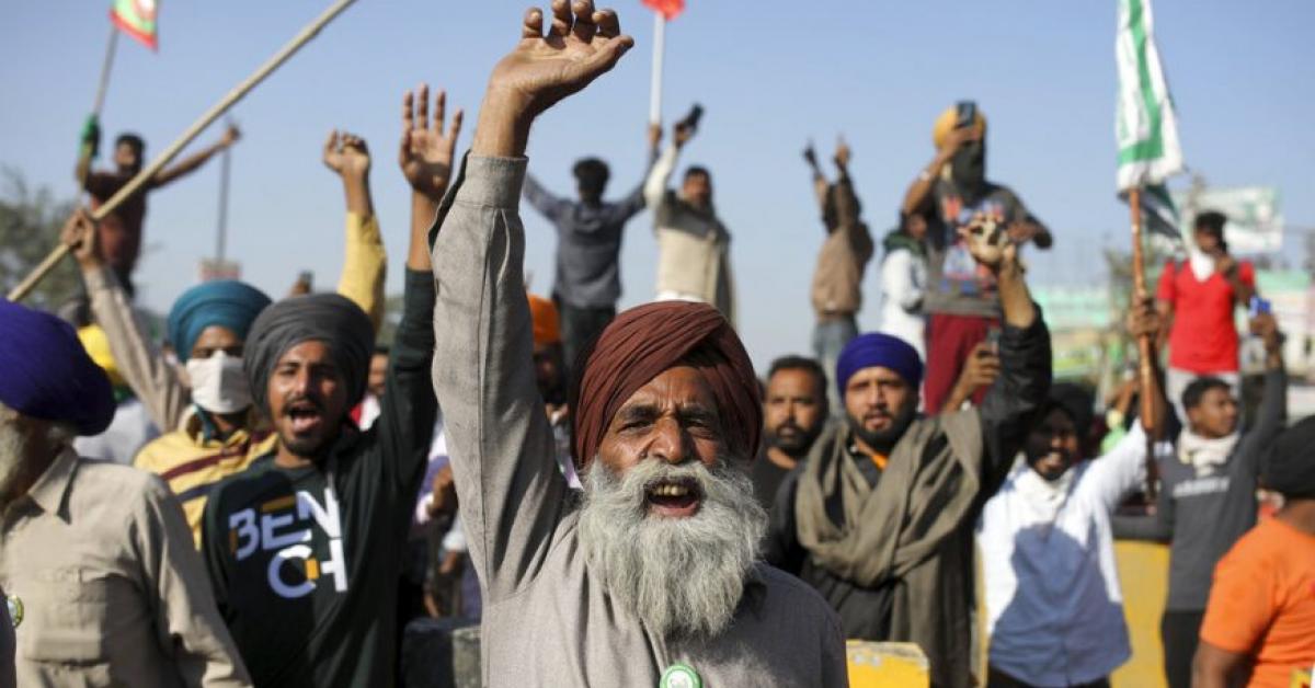 farmer protest