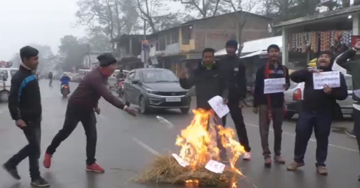 জাঙুৰ খাই উঠিল তাই আহোম ছাত্ৰ সন্থা