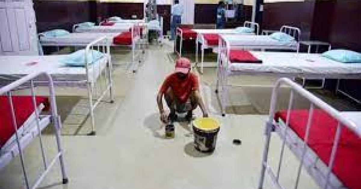 ক’ভিড যুঁজৰ বাবে সাজু শিঙিমাৰী দদৰা মডেল হস্পিতাল