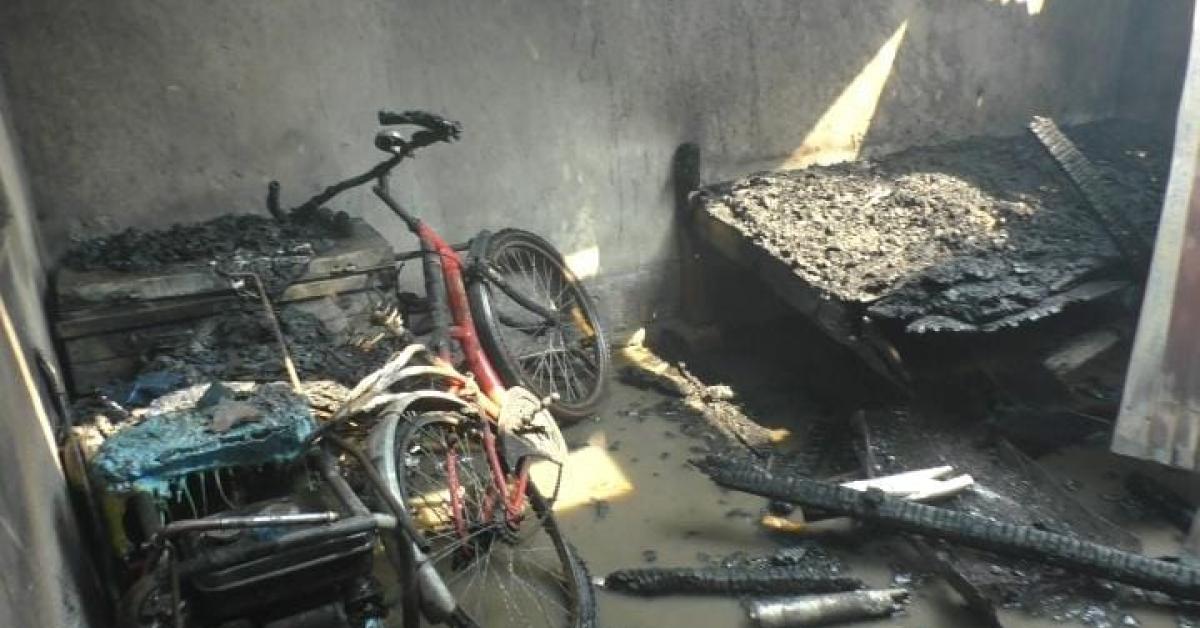 খাৰুপেটীয়াত ভয়াবহ অগ্নিকান্ড