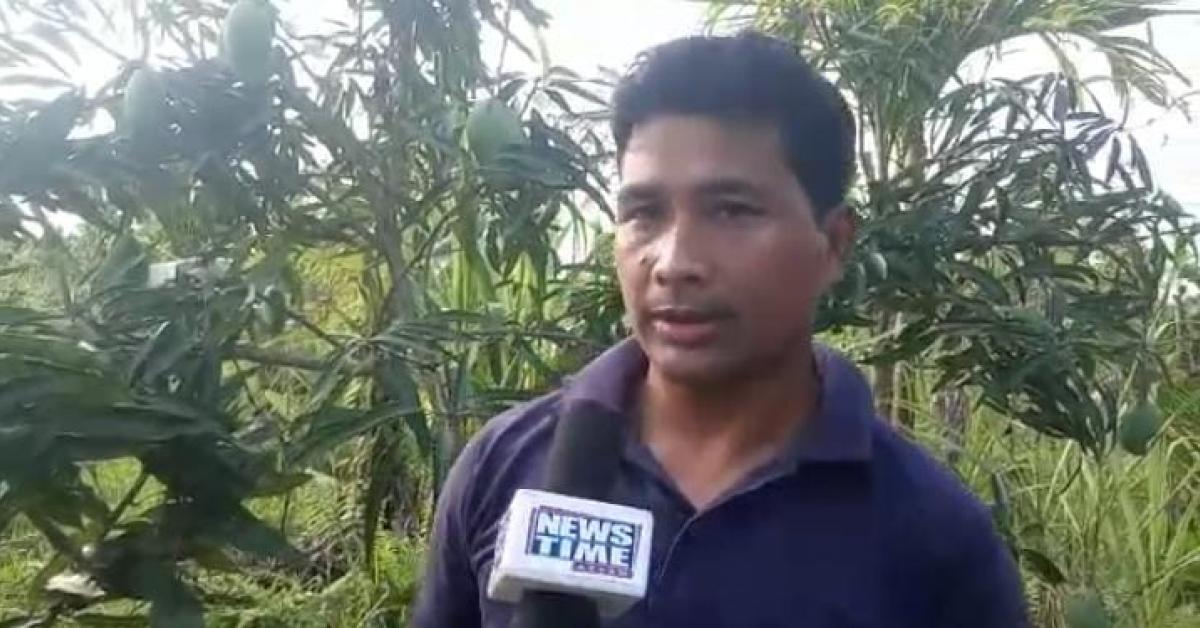 মাৰ্ঘেৰিটা বুঢ়ীদিহীং নৈৰ বালি চাপৰিত সেউজ বিপ্লৱৰ সূচনা