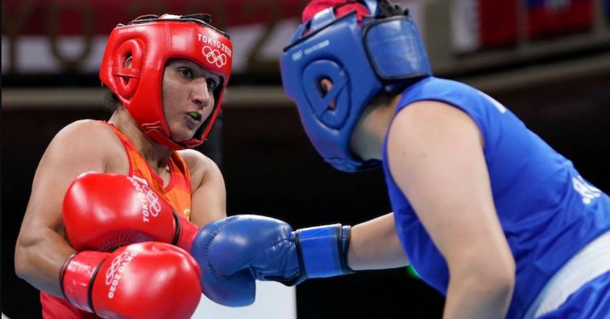 Boxer Pooja Rani outpunches Ichrak Chaib to move one step closer towards maiden Olympic medal