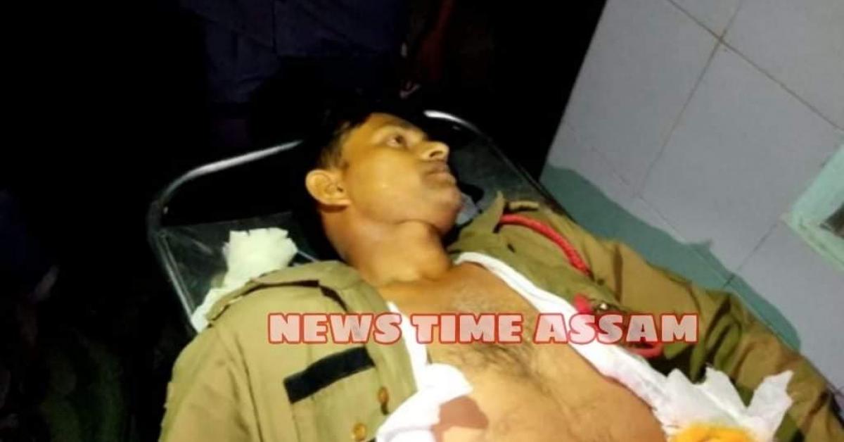 গুলীবিদ্ধ অসম আৰক্ষী জোৱানৰ মৃত্যু