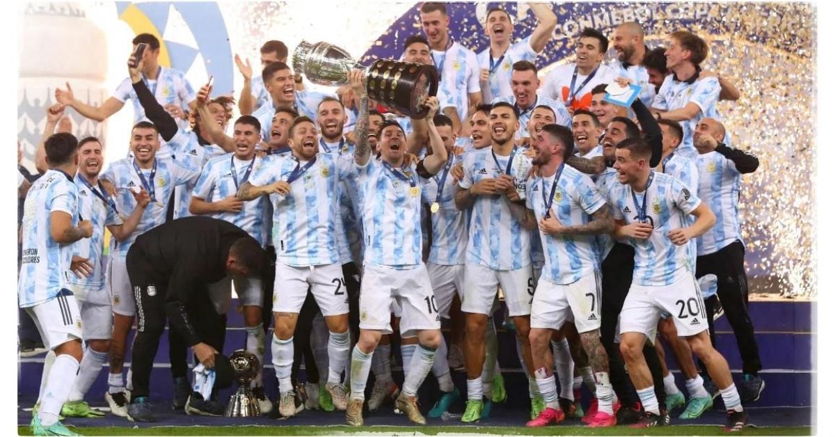 ১-০ গ'লত ব্ৰাজিলক পৰাজিত কৰি বিজয়ৰ খিতাপ দখল কৰিলে আৰ্জেন্টিনাই