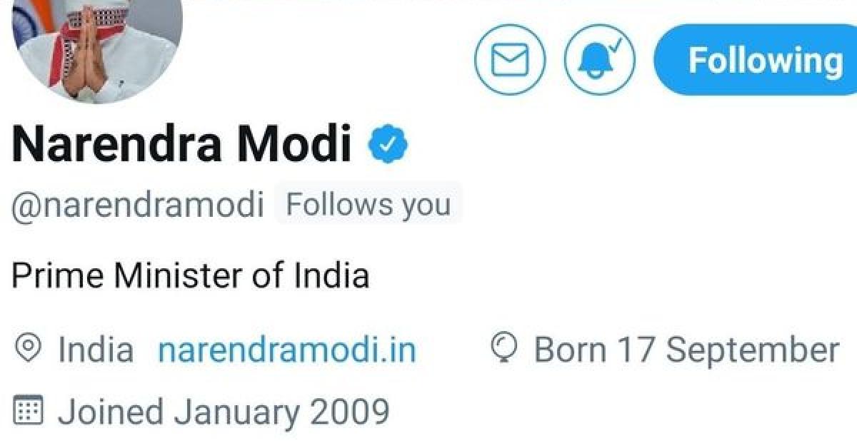 PM Narendra Modi’s Twitter followers cross 70 million mark, becomes most followed active politician