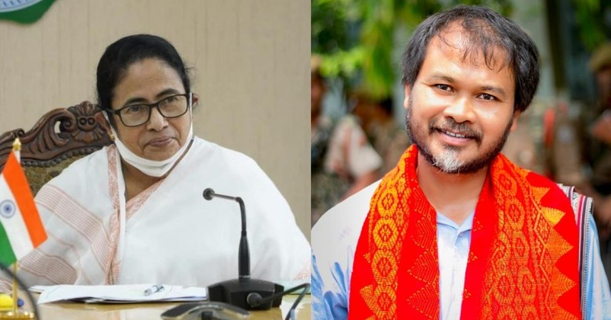 Mamata Banerjee aims at Akhil Gogoi this time