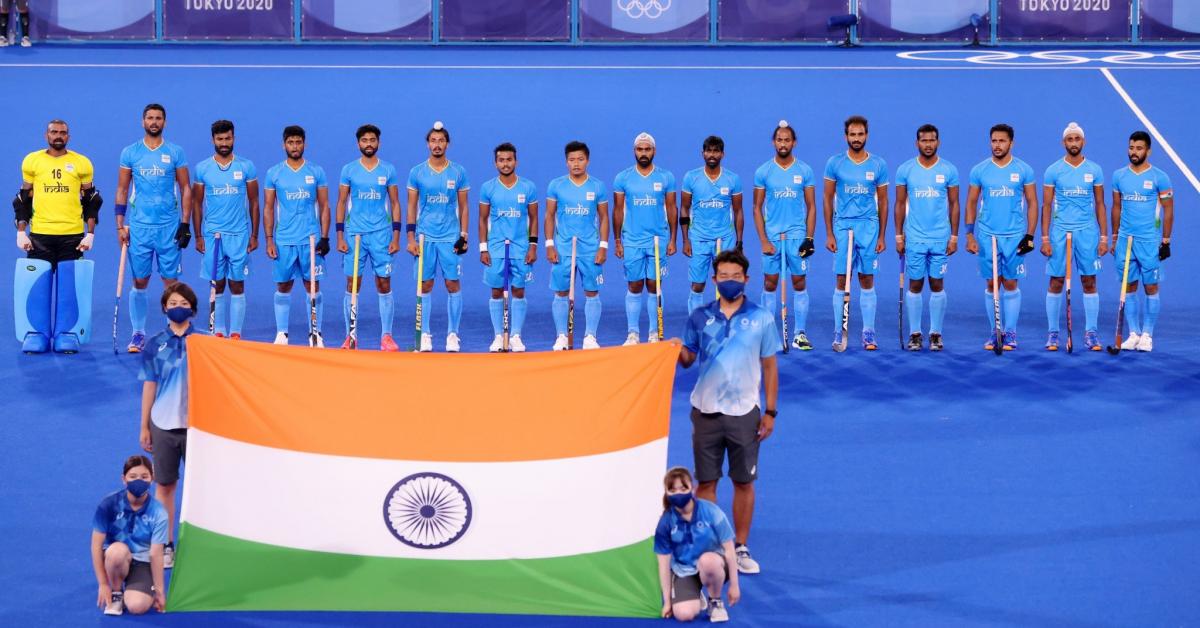 Indian men's hockey team wins medal in Olympic hockey at the end of 41 years