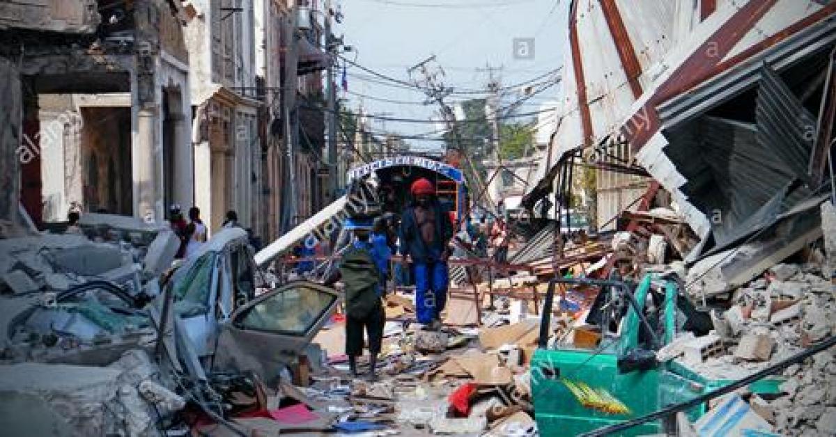 In Massive Haiti Earthquake Death Count Jumps To Over 1,200