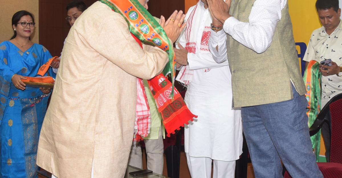 Phanidhar Talukdar Join BJP