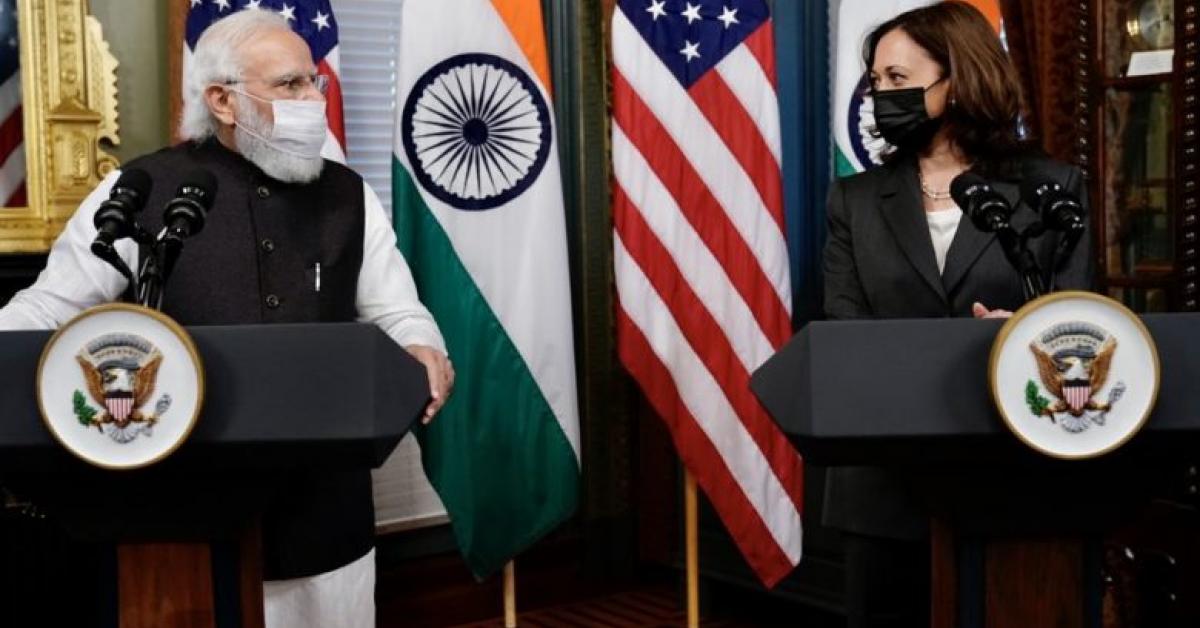 Pm's second day in Washington, what talks is the PRIME MINISTER engaged in with the US Vice President?