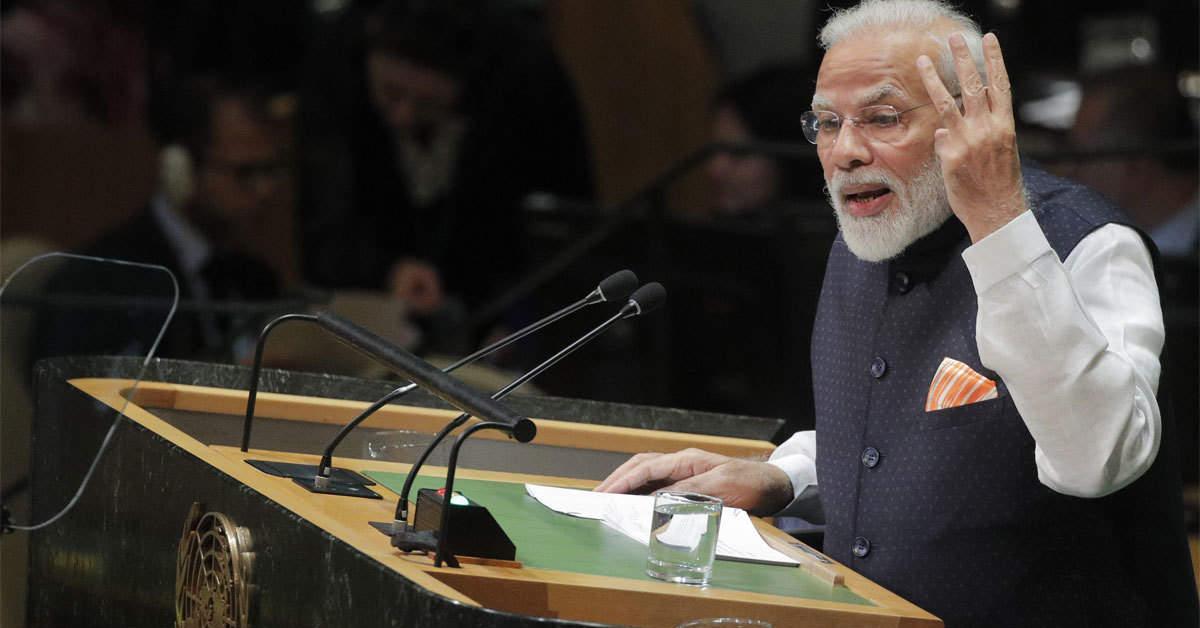 PM Modi slams Pakistan in UN General Assembly Speech