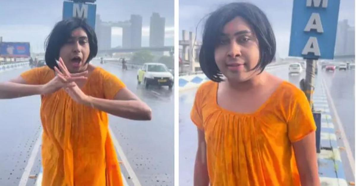 Main Aai Hoon UP Bihar Lootne: Influencer dances on flyover, fined