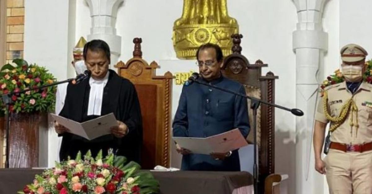 Jagdish Mukhi takes oath as Nagaland Governor