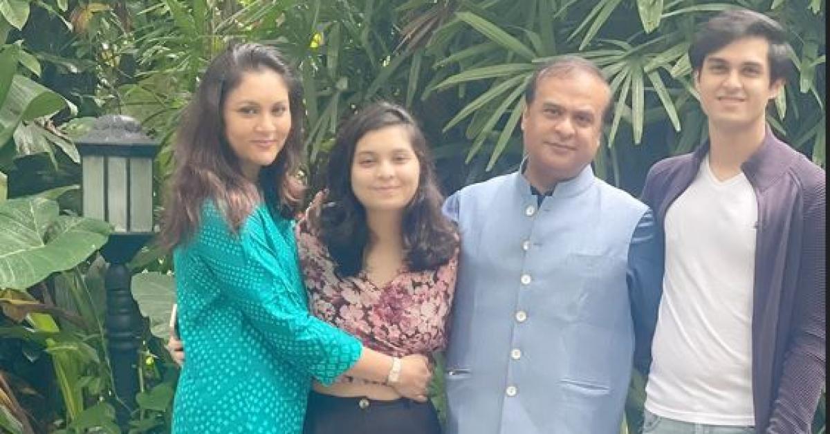 Family Of Himanta Biswa Sarma 