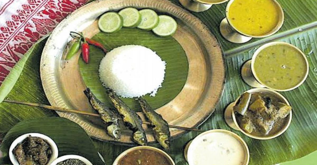 Bhogali Bihu food collection