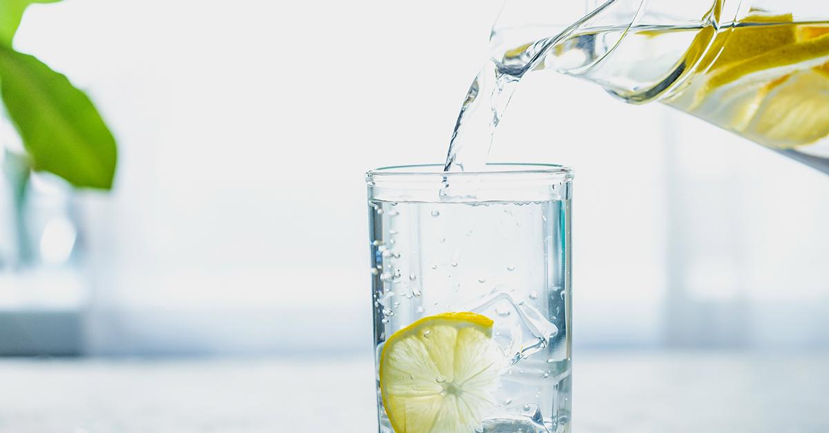 lemon water