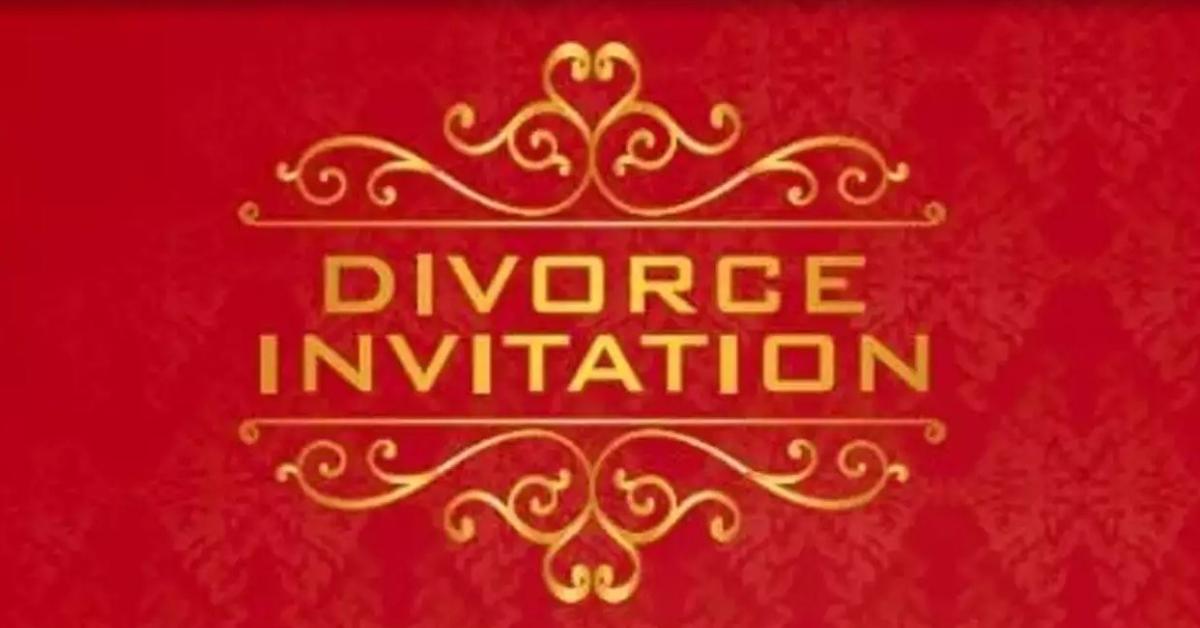 Divorce Invitation