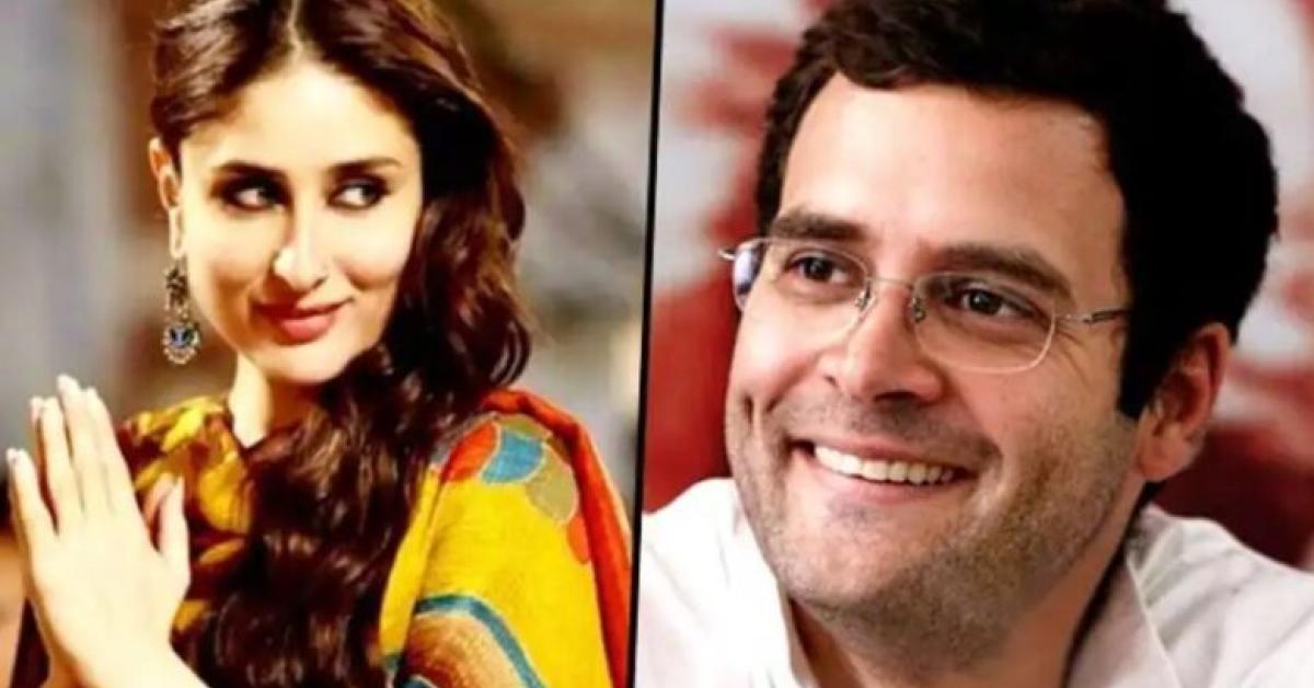 Kareena Kapoor Khan & Rahul Gandhi