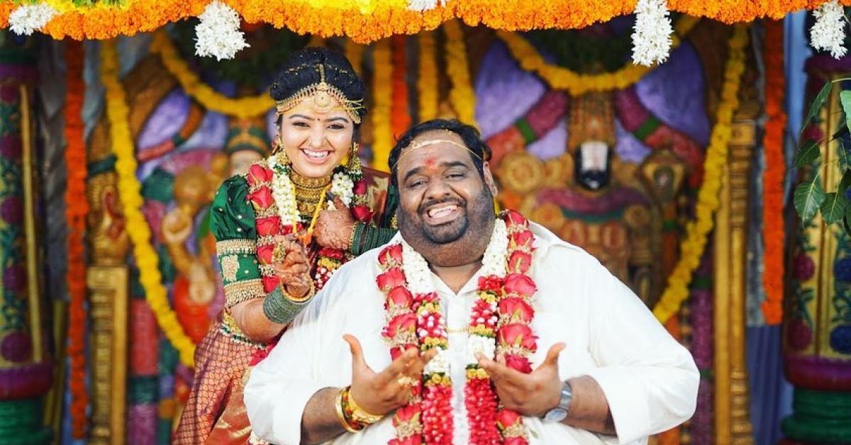 actress-mahalakshmi-drops-first-picture-with-husband