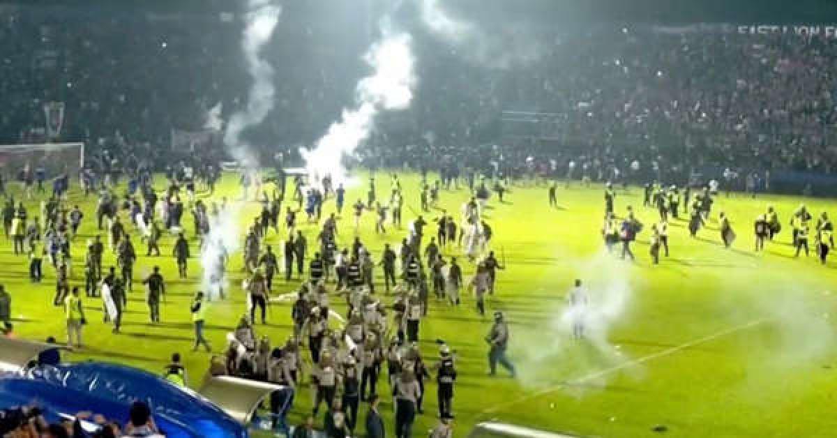 Indonesian football match