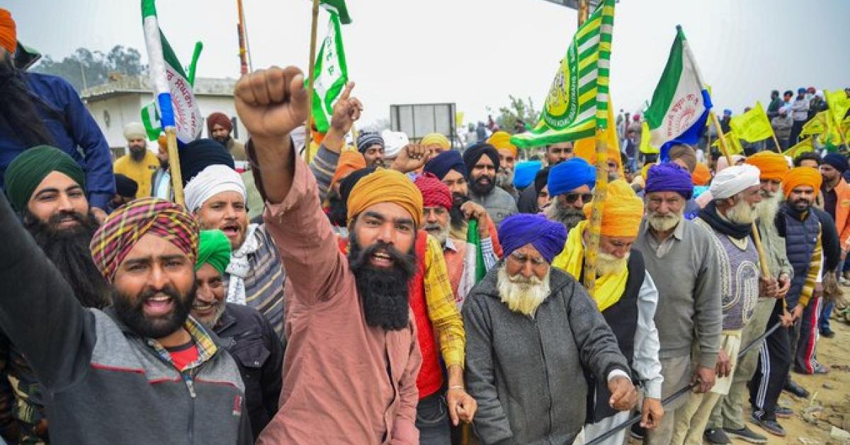 Delhi farmer protest