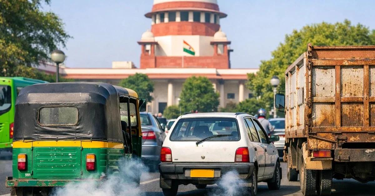 दिल्ली-एनसीआर में BS-IV मानकों का पालन न करने वाले पुराने वाहनों पर कार्रवाई को सुप्रीम कोर्ट की अनुमति
