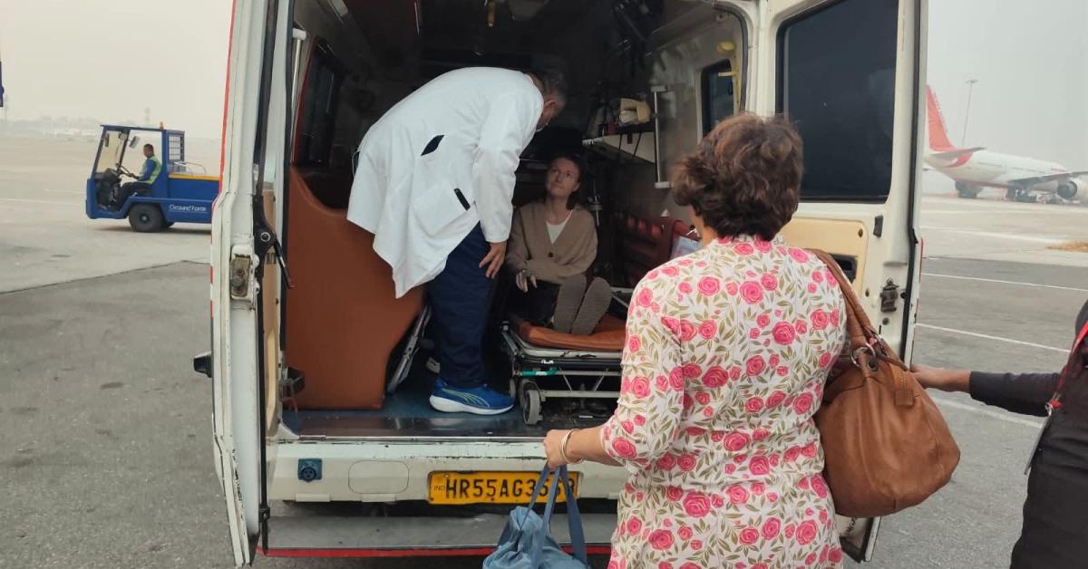 इंडिगो फ्लाइट में डॉक्टर बनी फरिश्ता
