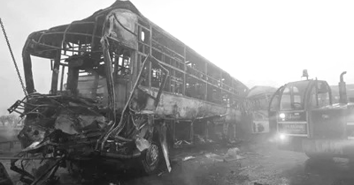 दिल्ली–आगरा एक्सप्रेसवे पर भीषण हादसा: चार की मौत, 25 घायल