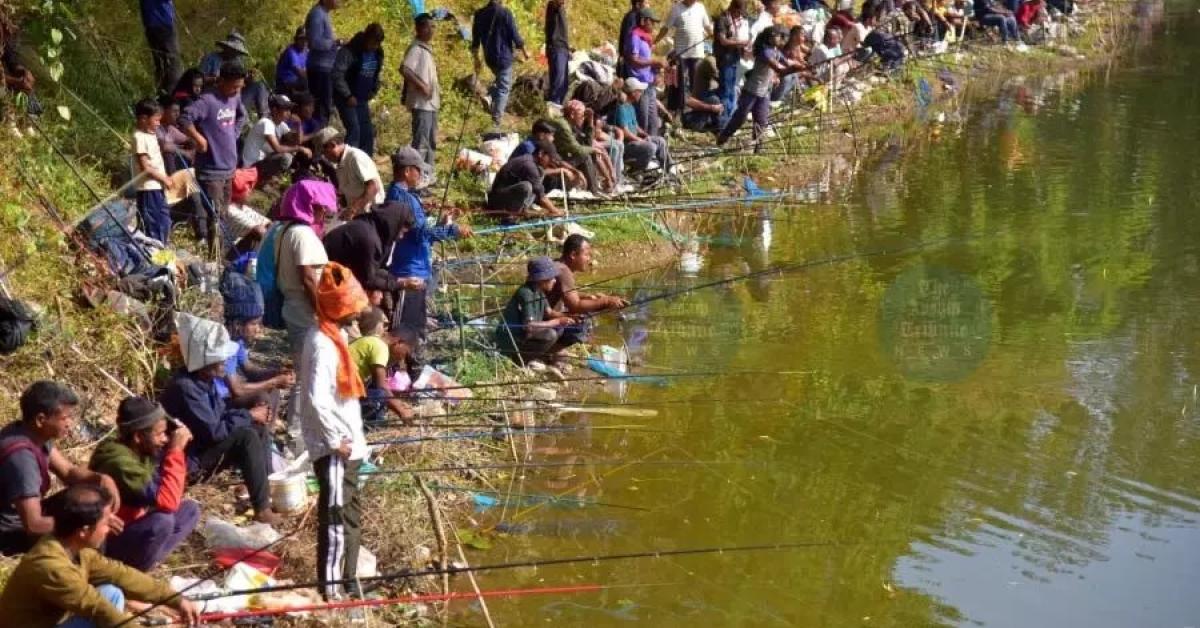 Fishing Contest Brings Assam–Meghalaya Communities Together at Disputed Hahim Border