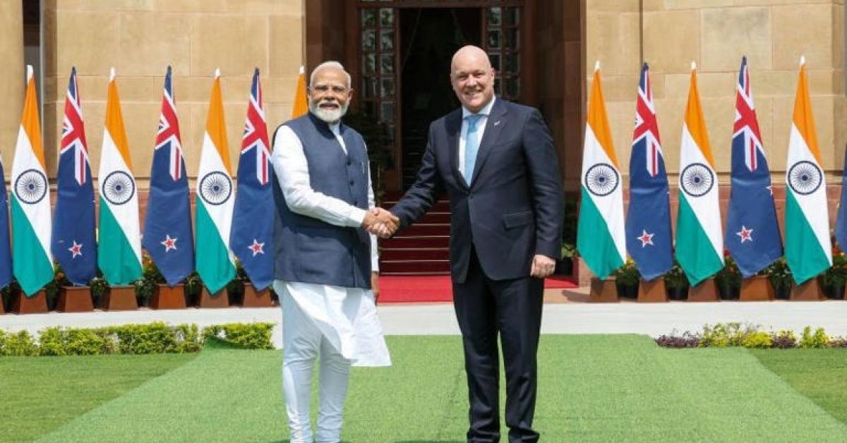 New Zealand PM Backs India FTA, Says Deal Will Create Jobs and Boost Incomes Despite FM’s Objections