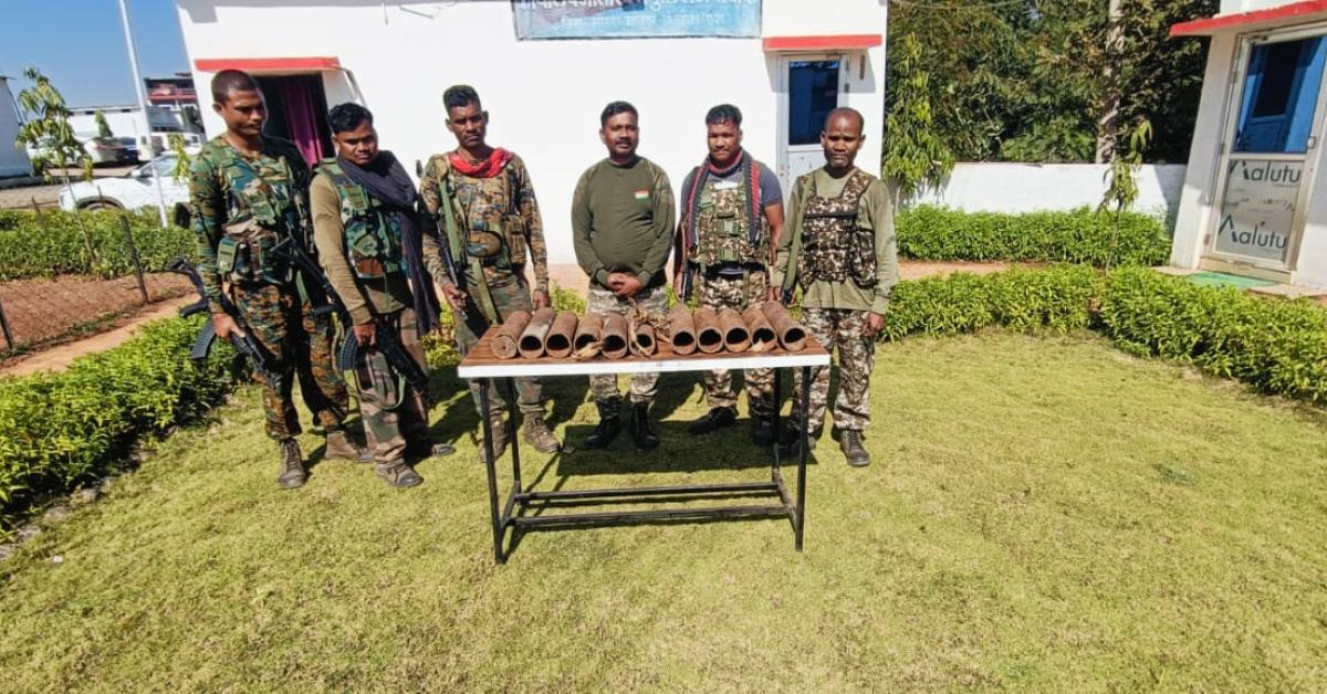 मोहला-मानपुर-अम्बागढ़ चौकी में नक्सलियों की बड़ी साजिश नाकाम, संयुक्त ऑपरेशन में 11 क्लेमोर माइन का डंप बरामद
